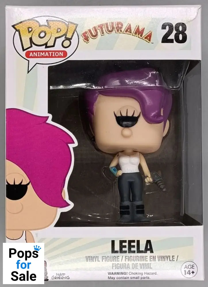 28 Leela - Futurama - Box Damaged Funko POP