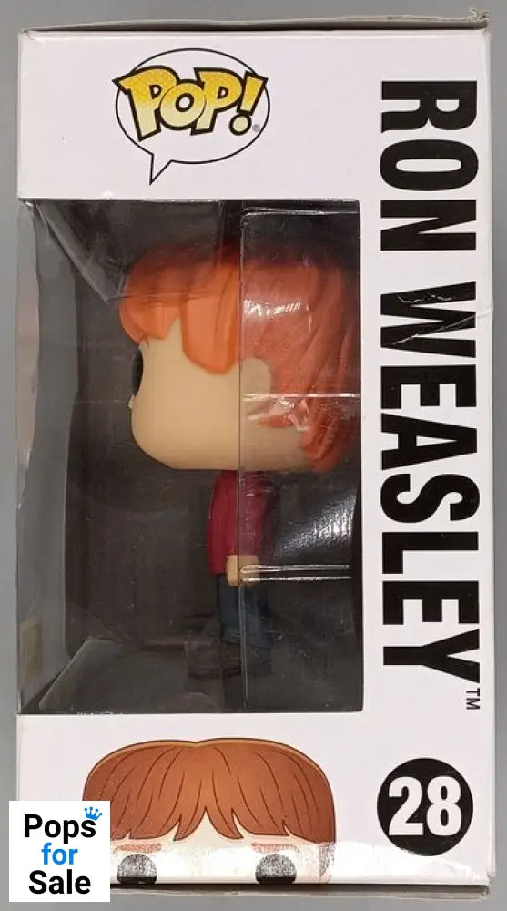 28 Ron Weasley (Sweater) - Harry Potter - Funko POP - Box Damaged