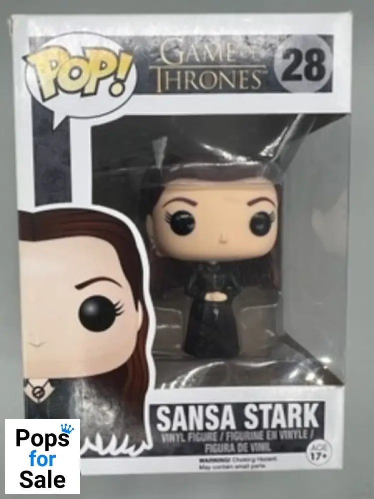 #28 Sansa Stark - Game of Thrones - Box Damaged Funko POP