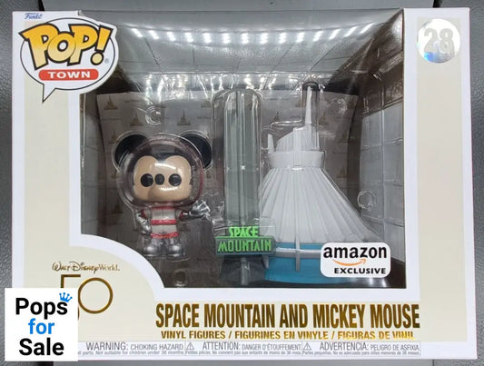 #28 Space Mountain and Mickey Mouse Town Disney Funko POP