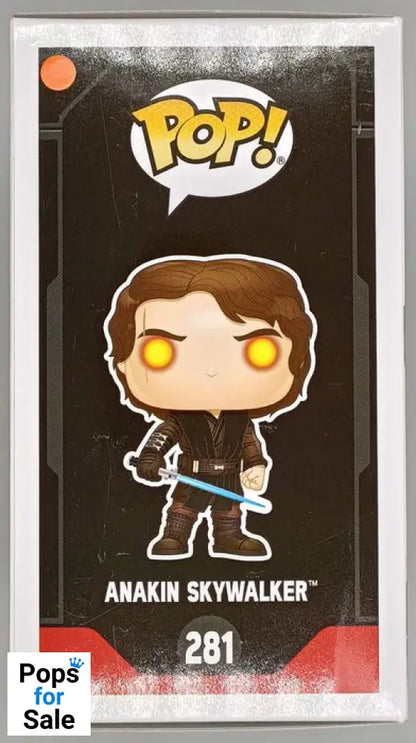 #281 Anakin Skywalker (Dark Side) - Star Wars - Box Damaged Funko POP - PopsforSale.co.uk