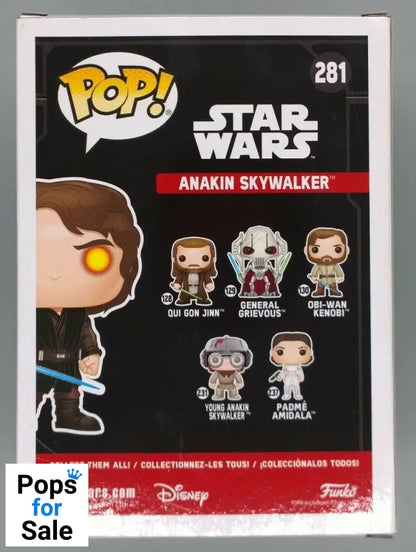 281 Anakin Skywalker (Dark Side) - Star Wars - Funko POP