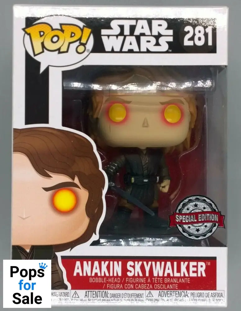 281 Anakin Skywalker (Dark Side) - Star Wars - Funko POP