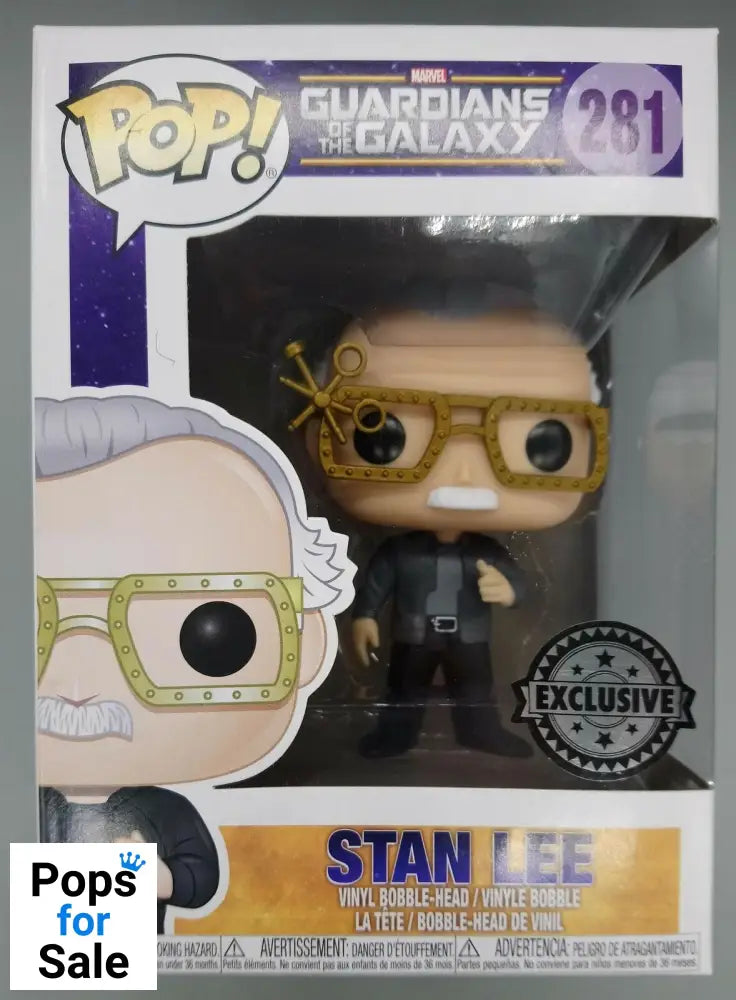 #281 Stan Lee (Xandarian Ladies' Man) Marvel Guardians of th Funko POP - PopsforSale.co.uk