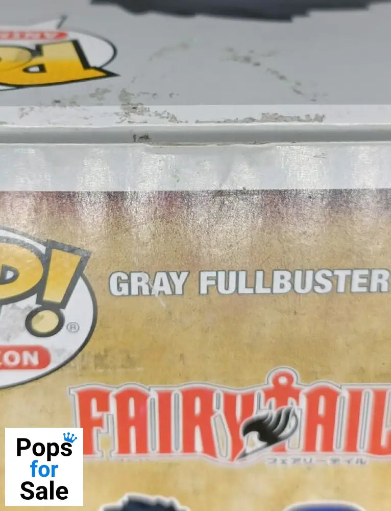 #282 Gray Fullbuster - Fairy Tail - Box Damaged Funko POP - PopsforSale.co.uk