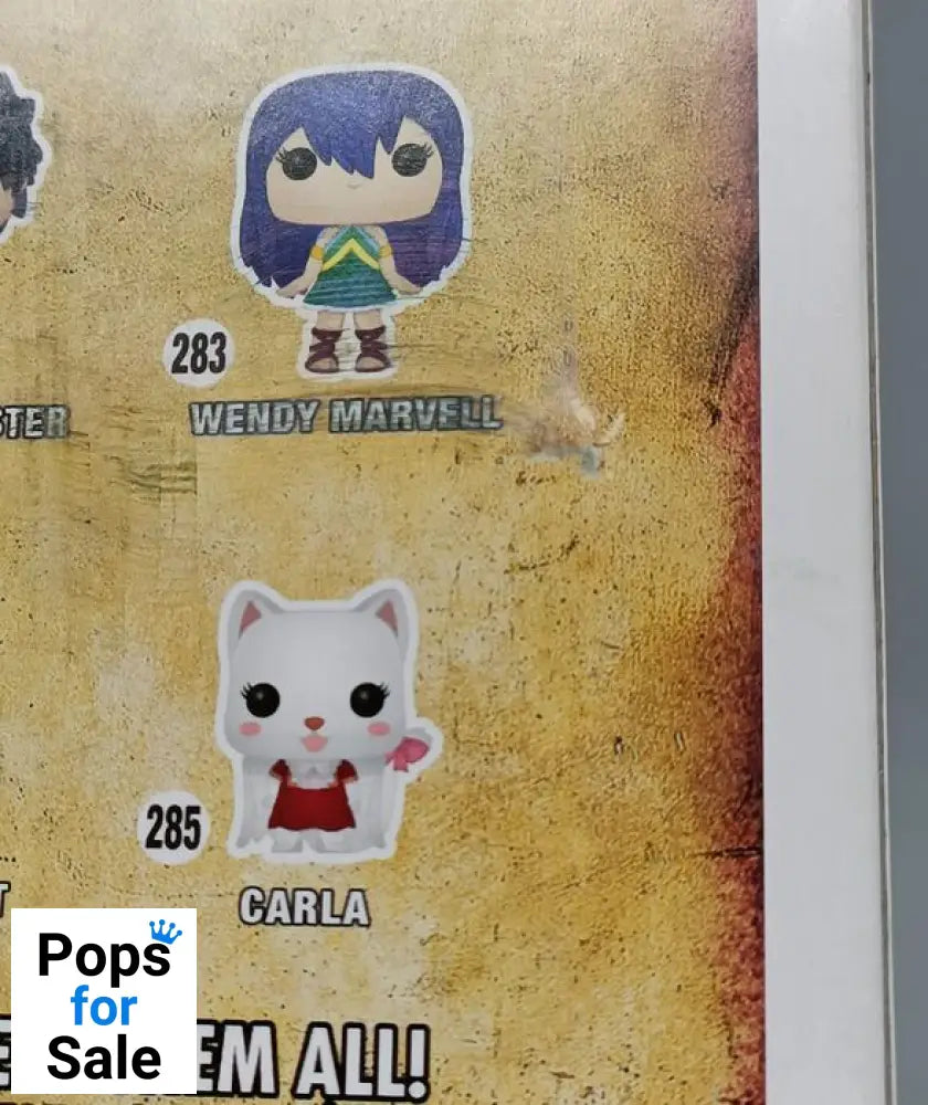 #282 Gray Fullbuster - Fairy Tail - Box Damaged Funko POP