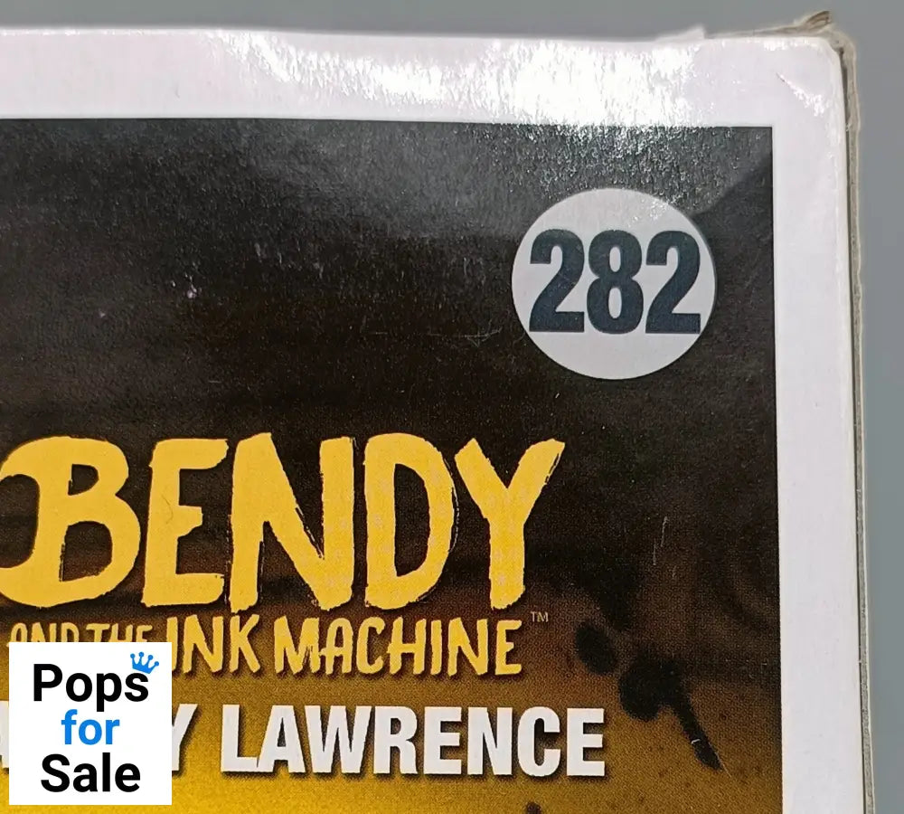 #282 Sammy Lawrence - Bendy And The Ink Machine - Box Damaged Funko POP - PopsforSale.co.uk