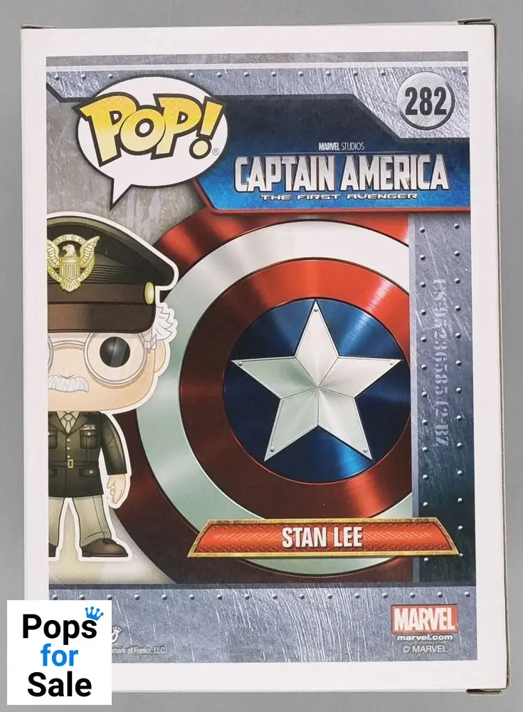 #282 Stan Lee (General) - Marvel Captain America Funko POP