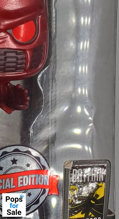 #283 Batman (Red Death) - Metallic - DC - Box Damaged Funko POP