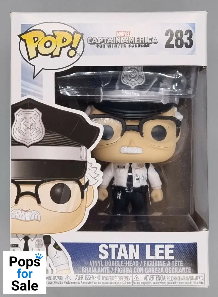 #283 Stan Lee (Smithsonian Guard) Pop Marvel Captain America Funko POP - PopsforSale.co.uk