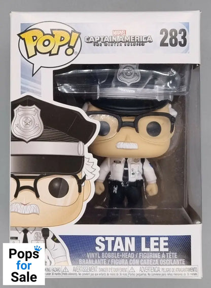 #283 Stan Lee (Smithsonian Guard) Pop Marvel Captain America Funko POP