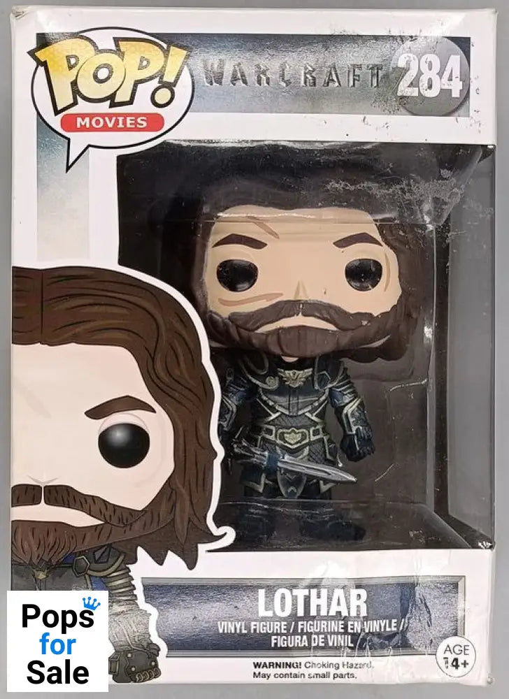 #284 Lothar - Warcraft - Box Damaged Funko POP - PopsforSale.co.uk