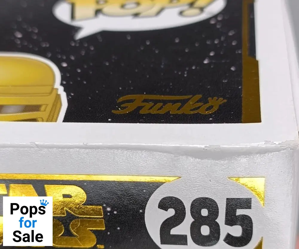 285 Jango Fett (Pre Flight Gold) - Star Wars - Funko POP - Box Damaged