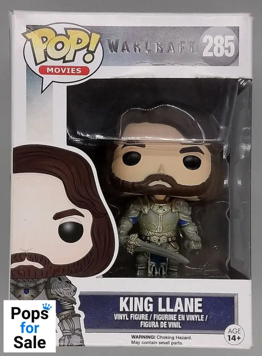 #285 King Llane - Warcraft - Box Damaged Funko POP