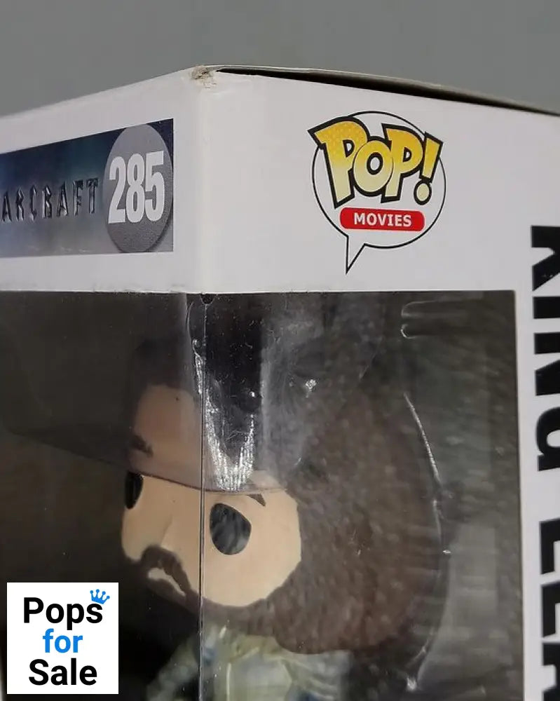 #285 King Llane - Warcraft - Box Damaged Funko POP