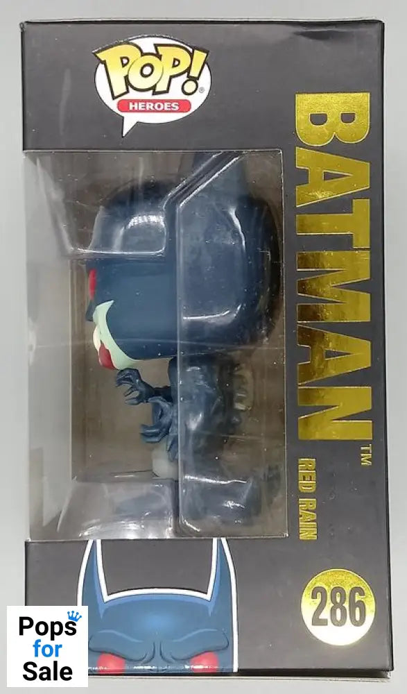 #286 Batman (Red Rain) - DC - Batman 80 Years Funko POP
