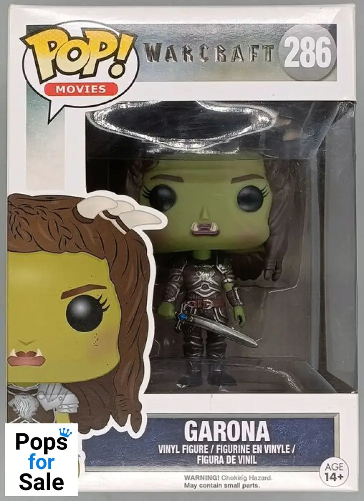 #286 Garona - Warcraft - Box Damaged Funko POP