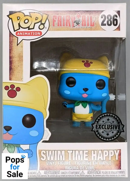 286 Swim Time Happy - Fairy Tail - Box Damaged Funko POP