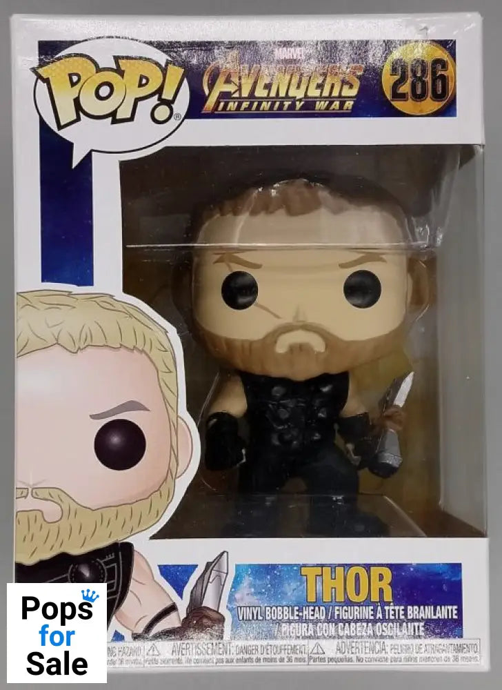 #286 Thor - Marvel Avengers Infinity War - Box Damaged Funko POP