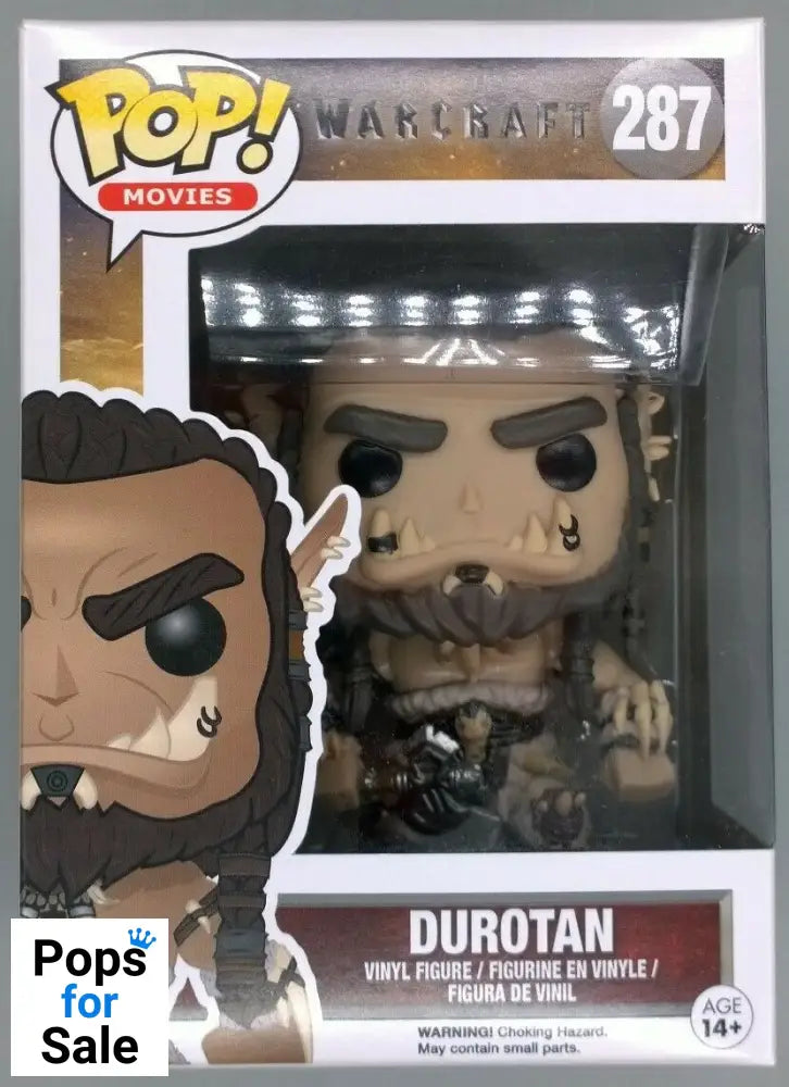 #287 Durotan - Warcraft Funko POP - PopsforSale.co.uk