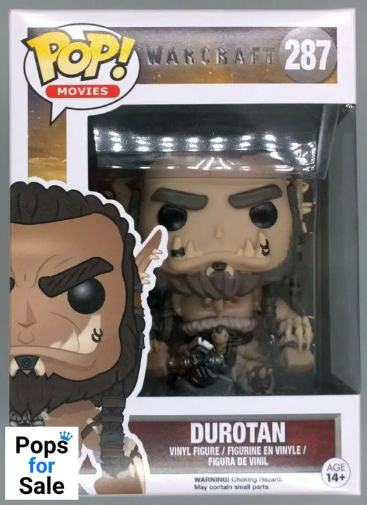 #287 Durotan - Warcraft Funko POP - PopsforSale.co.uk