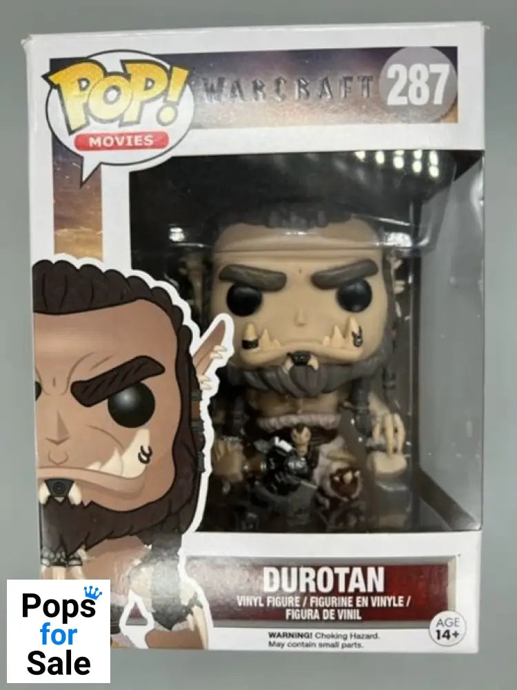 287 Durotan - Warcraft - Funko POP - Box Damaged