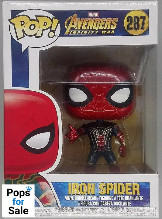 #287 Iron Spider - Marvel Avengers Infinity War Funko POP - PopsforSale.co.uk