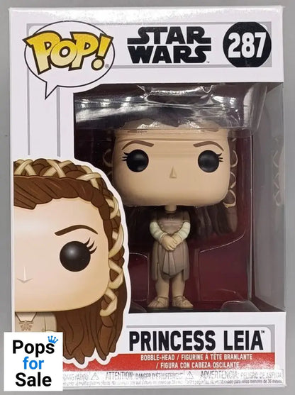 #287 Princess Leia (Ewok Village) - Star Wars - Box Damaged Funko POP