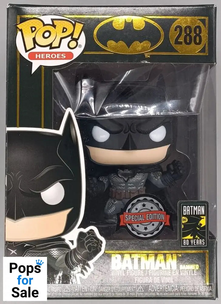 #288 Batman (Damned) - DC Batman 80 Years Funko POP - PopsforSale.co.uk