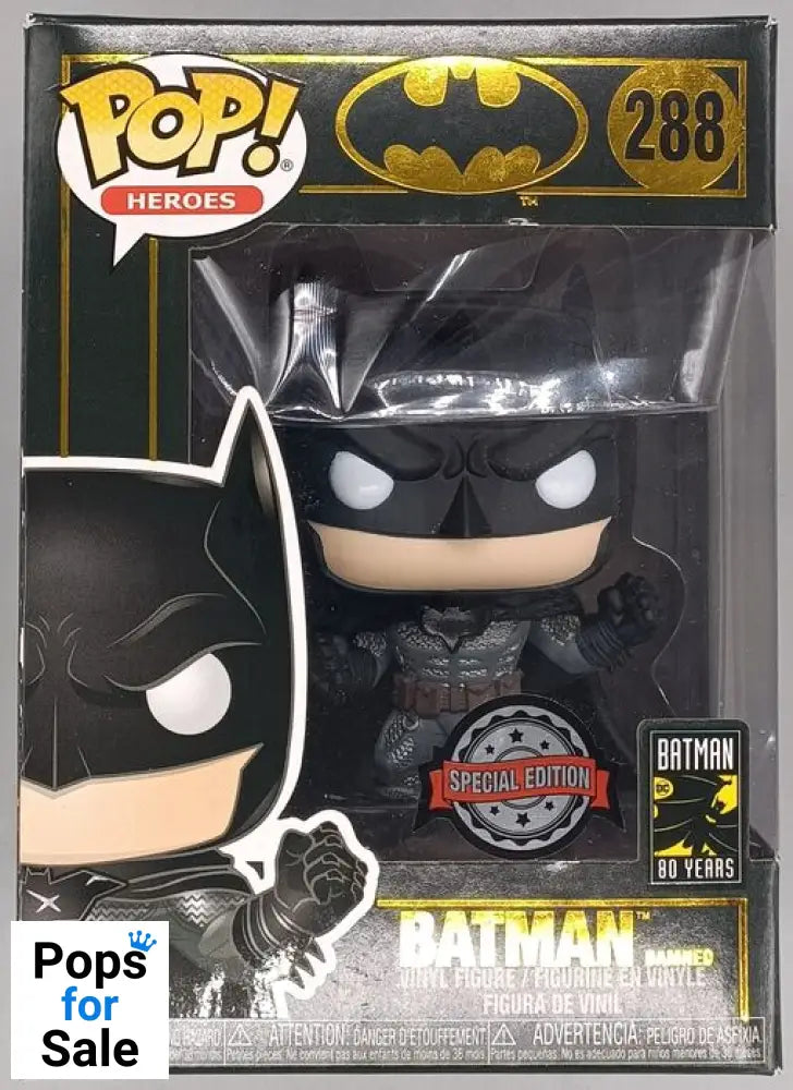#288 Batman (Damned) - DC Batman 80 Years Funko POP
