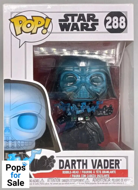 #288 Darth Vader (Electrocuted) - Star Wars - Box Damaged Funko POP