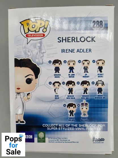 288 Irene Adler - Sherlock - Funko POP - Box Damaged