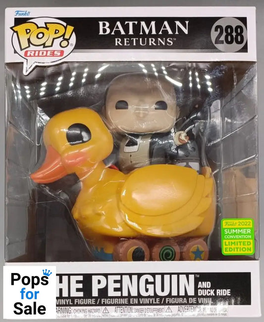 #288 The Penguin (and Duck Ride) Rides DC Batman Returns Funko POP - PopsforSale.co.uk