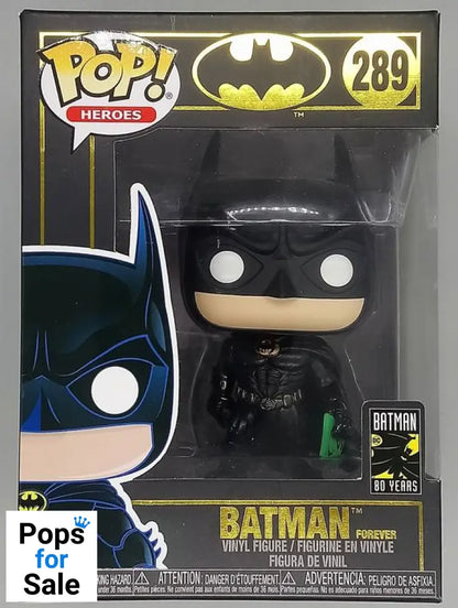 #289 Batman (Forever) - DC - Batman 80 Years - Box Damaged Funko POP