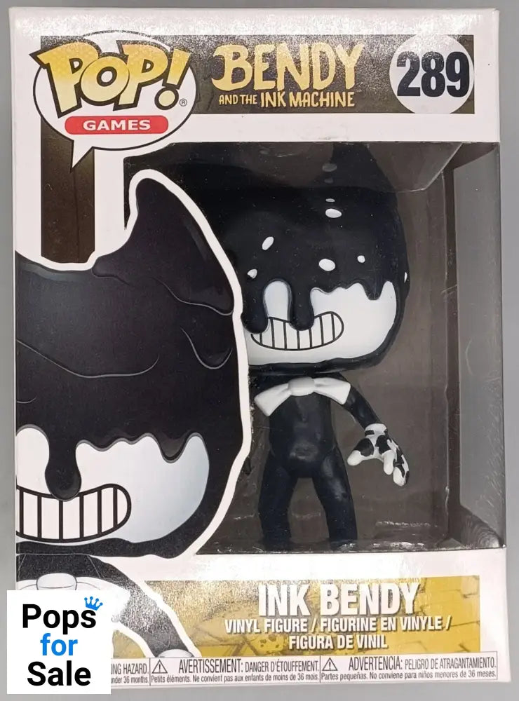 289 Ink Bendy - Bendy and the Ink Machine - Funko POP - Box Damaged