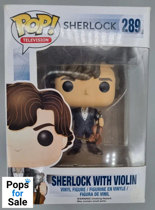 289 Sherlock with Violin - Sherlock Funko POP