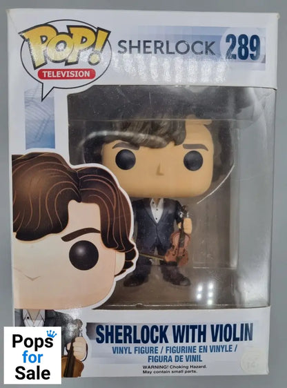 289 Sherlock with Violin - Sherlock Funko POP