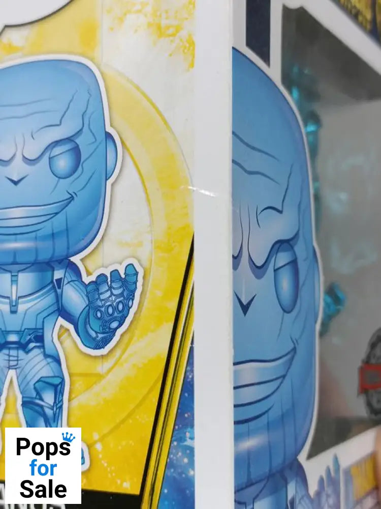 #289 Thanos (Blue) Chrome - Marvel Avengers: Infinity Box Damaged Funko POP - PopsforSale.co.uk