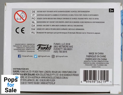 #289 Thanos (Blue) Chrome - Marvel Avengers: Infinity Box Damaged Funko POP