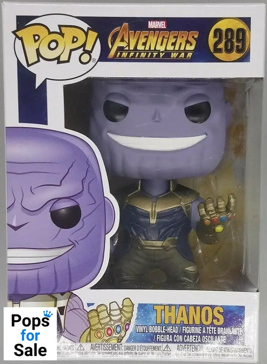 #289 Thanos - Marvel Avengers Infinity War Funko POP - PopsforSale.co.uk