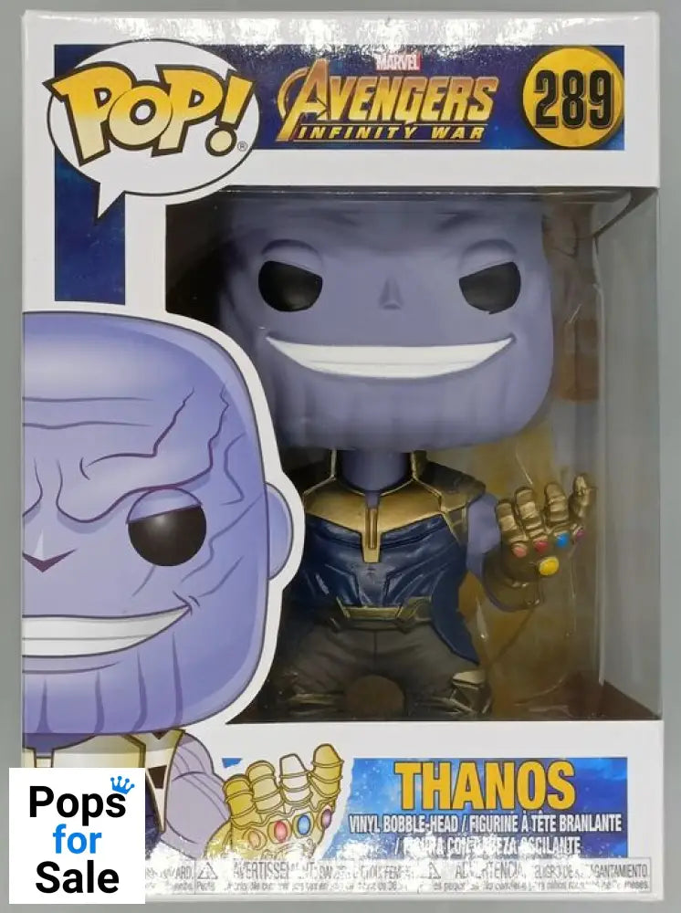 #289 Thanos - Marvel Avengers Infinity War Funko POP