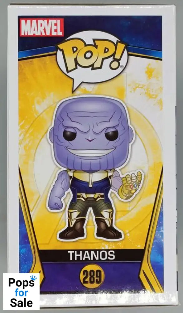 #289 Thanos - Marvel Avengers Infinity War Funko POP