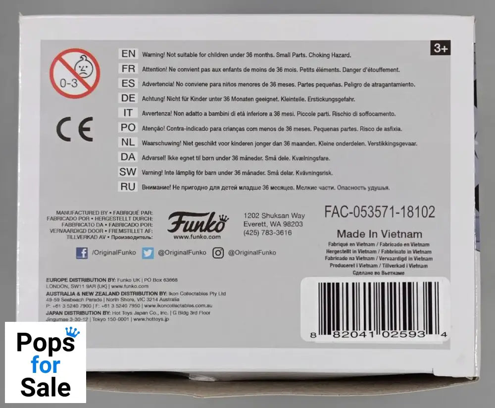 #289 Thanos - Marvel Avengers Infinity War Funko POP