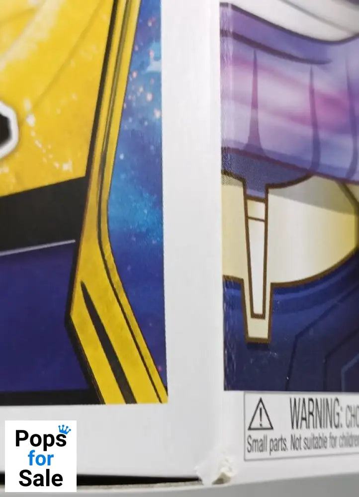 #289 Thanos - Metallic - Marvel Avengers Infinity War Box Damaged Funko POP