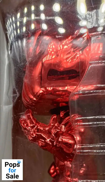 #289 Thanos (Red) Chrome Marvel Avengers Infinity War Box Damaged Funko POP