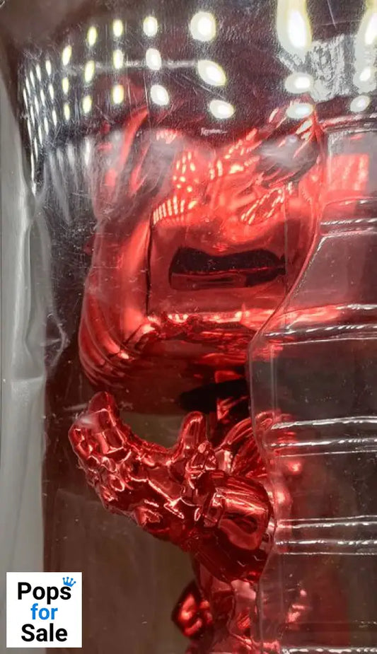 #289 Thanos (Red) Chrome Marvel Avengers Infinity War Box Damaged Funko POP