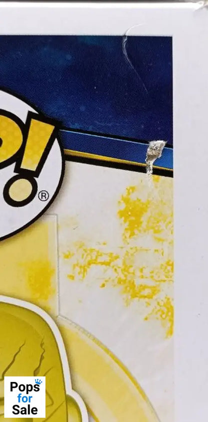 #289 Thanos (Yellow) Chrome Marvel Avengers Infinity Box Damaged Funko POP