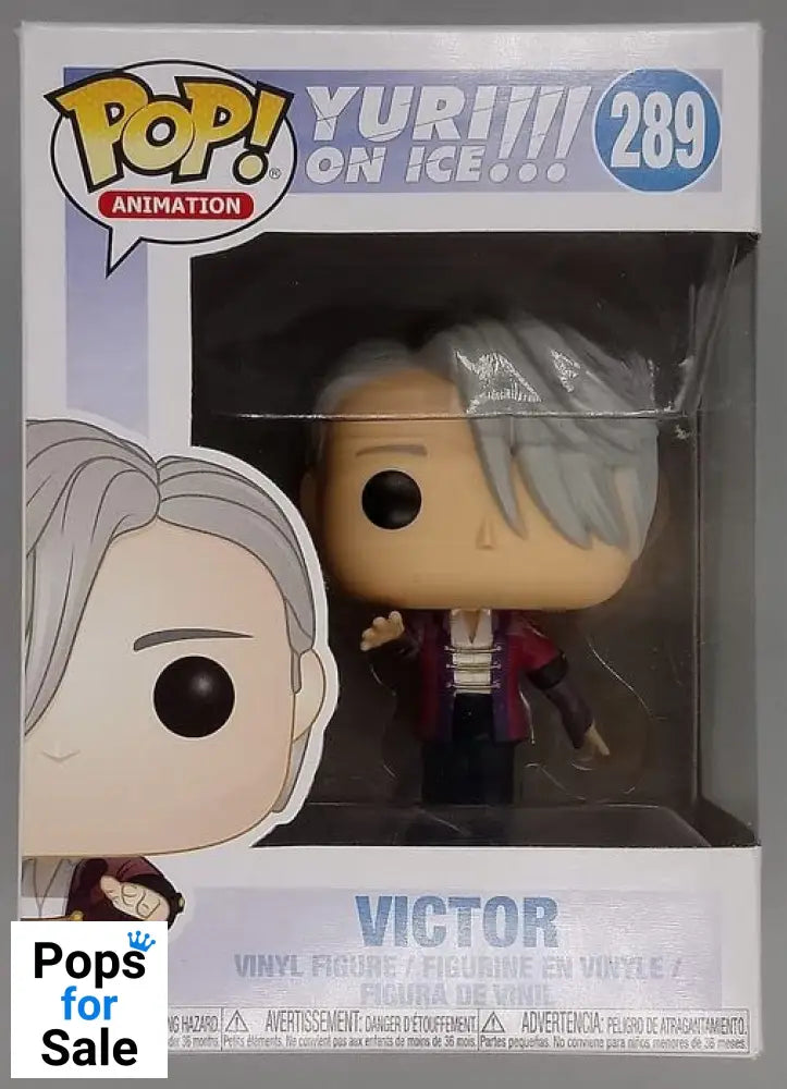 289 Victor - Yuri On Ice - Funko POP - Box Damaged