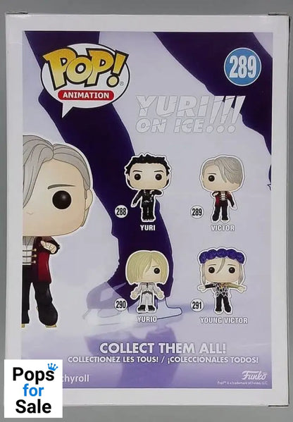 289 Victor - Yuri On Ice - Funko POP - Box Damaged