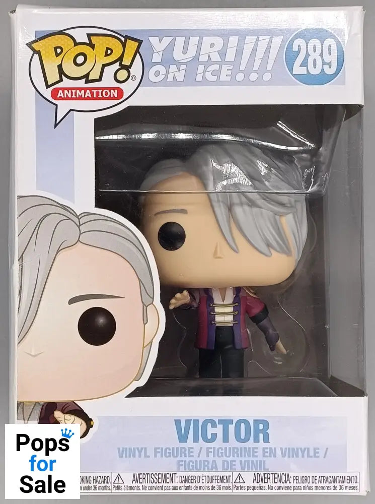 289 Victor - Yuri On Ice - Funko POP - Box Damaged